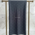 Slate Grey Jersey Chaddar with stones - The M Essentials