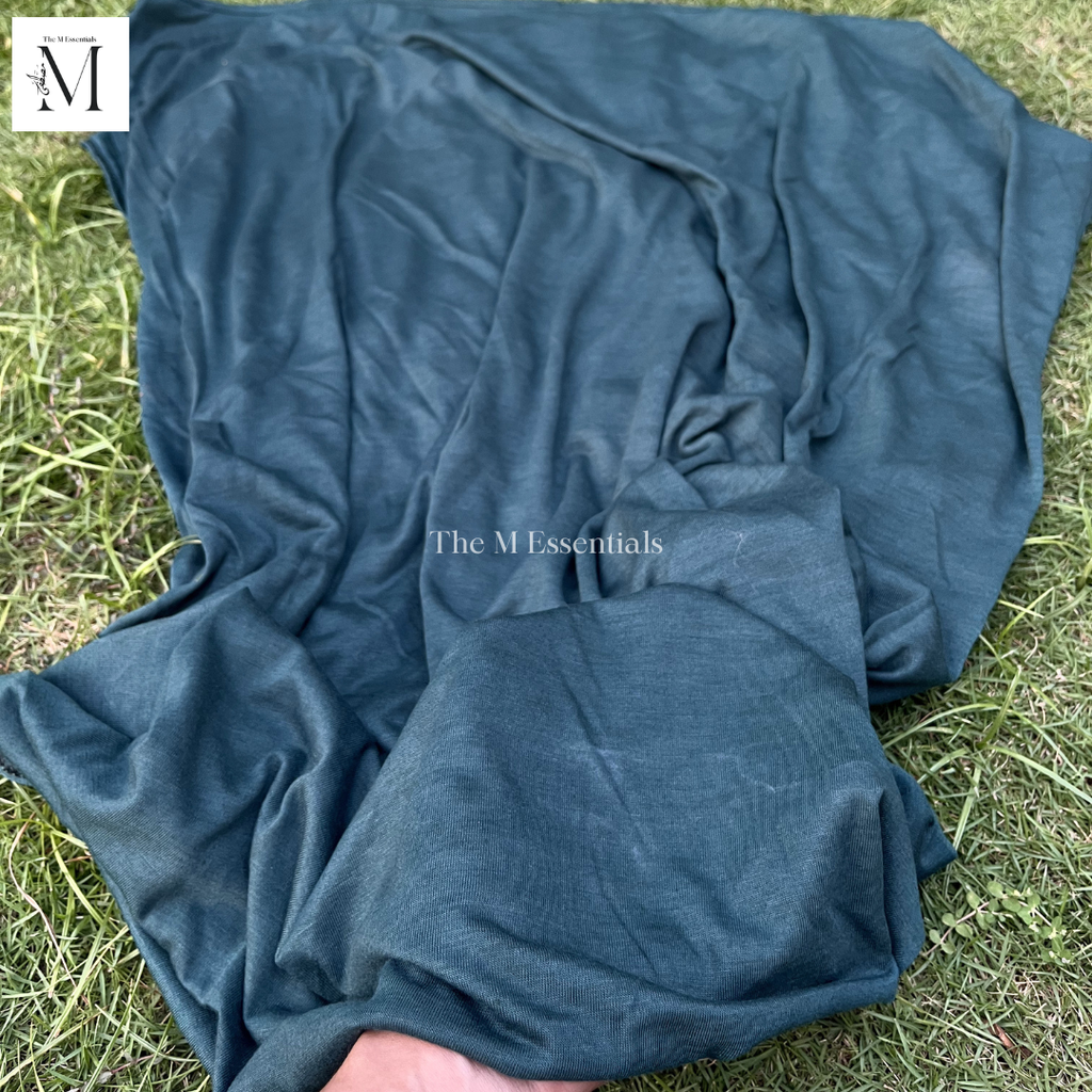 Plain Jersey Hijab - Sea Green by The M Essentials