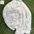 Plain Jersey Hijab - White by The M Essentials