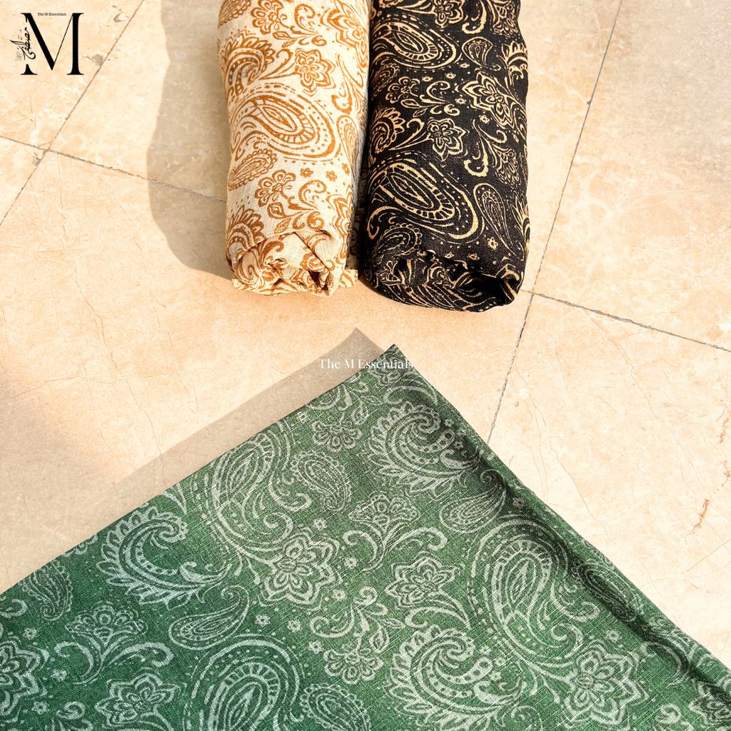 Digital Print Lawn Hijabs - The M Essentials