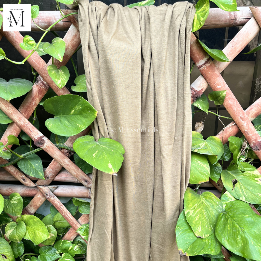 Plain Jersey Hijab - Skin by The M Essentials