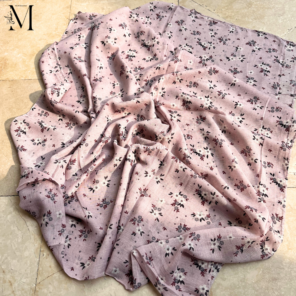 Malaysian printed cotton lawn hijab in Pakistan
