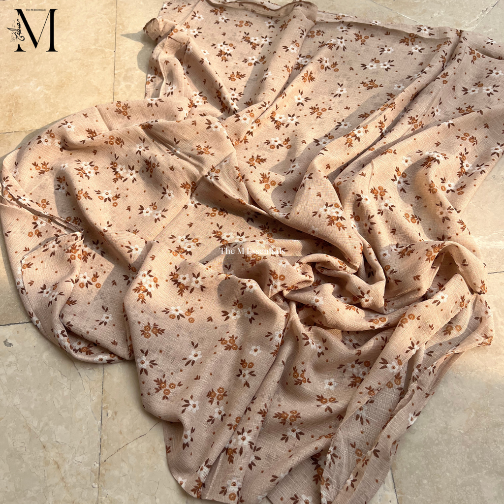 Malaysian printed cotton lawn hijab in Pakistan