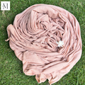 Plain Jersey Hijab - Peach Pink by The M Essentials