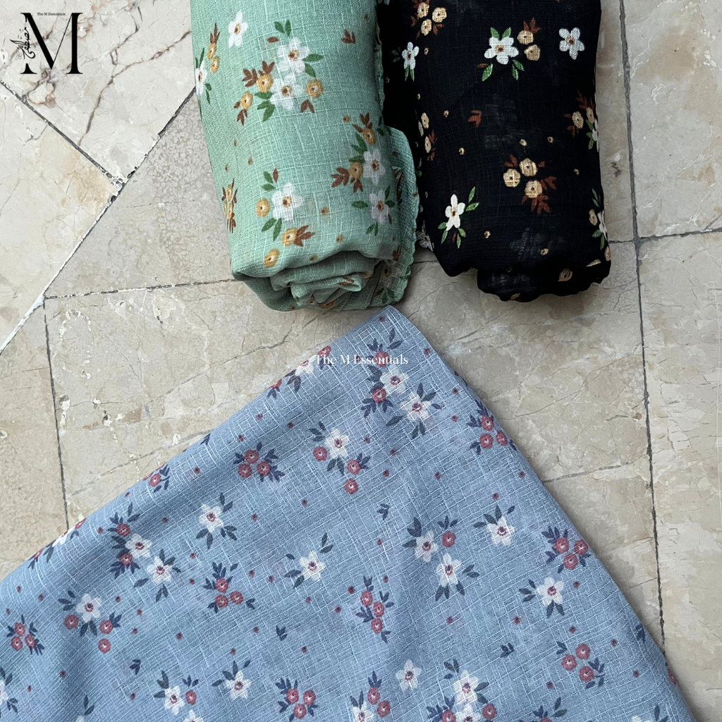 Malaysian printed cotton lawn hijab in Pakistan