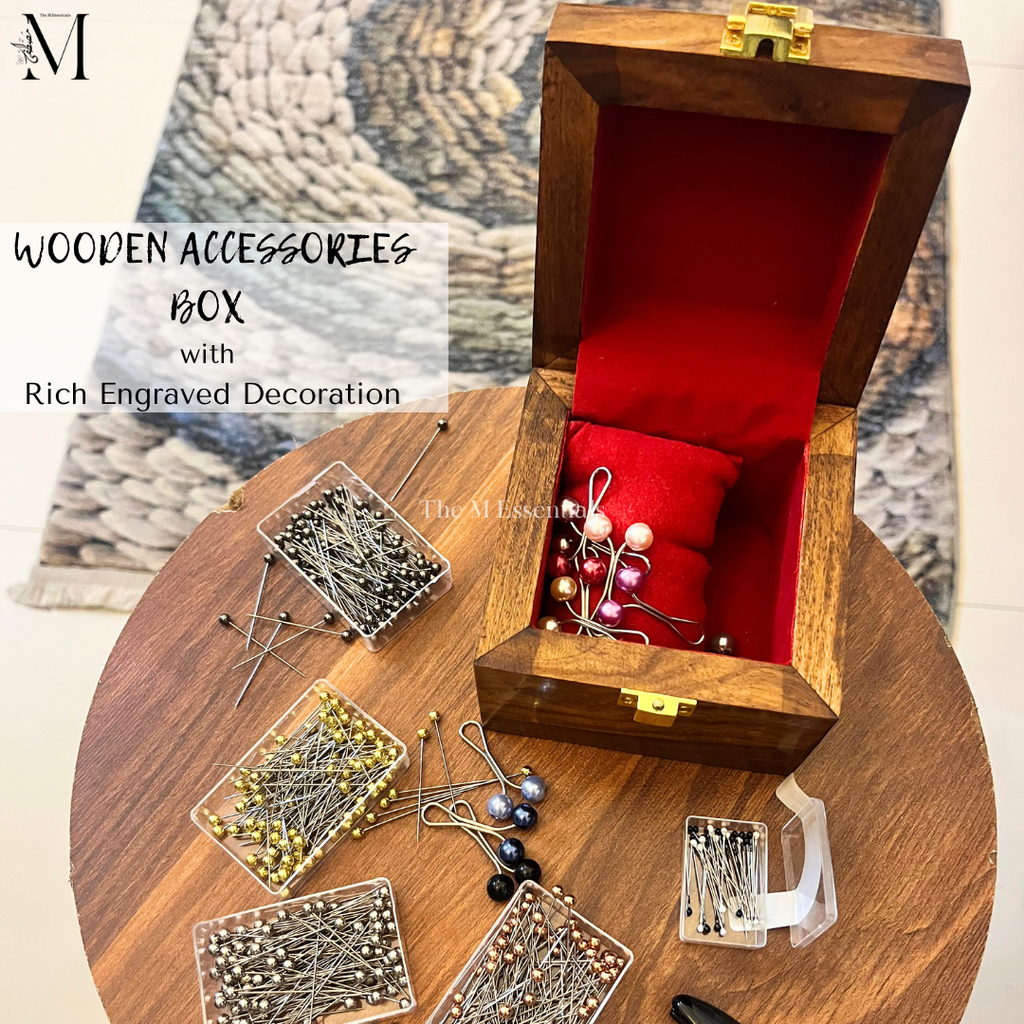 Wooden Accessories Storage Box