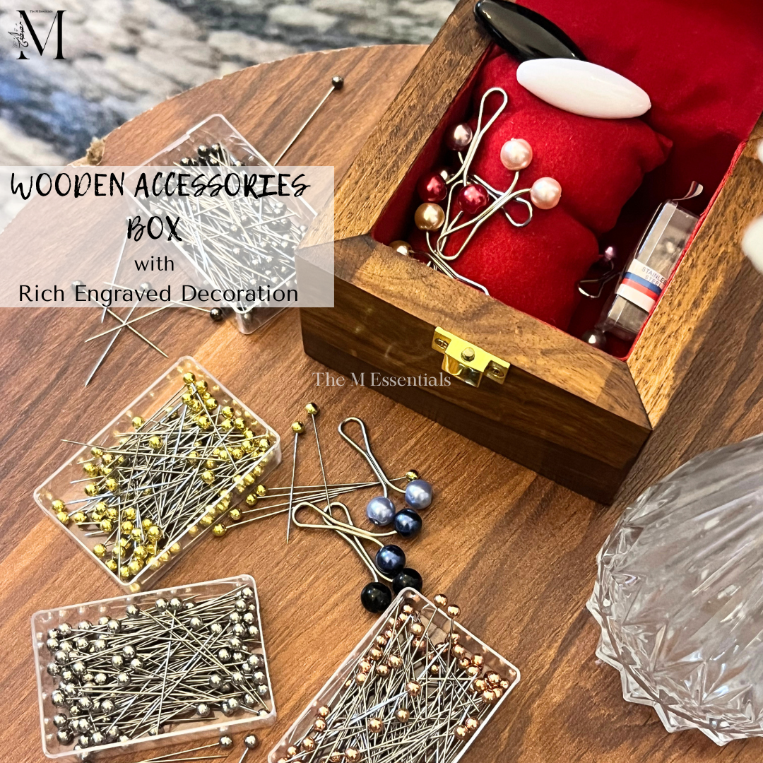 Wooden Accessories Storage Box