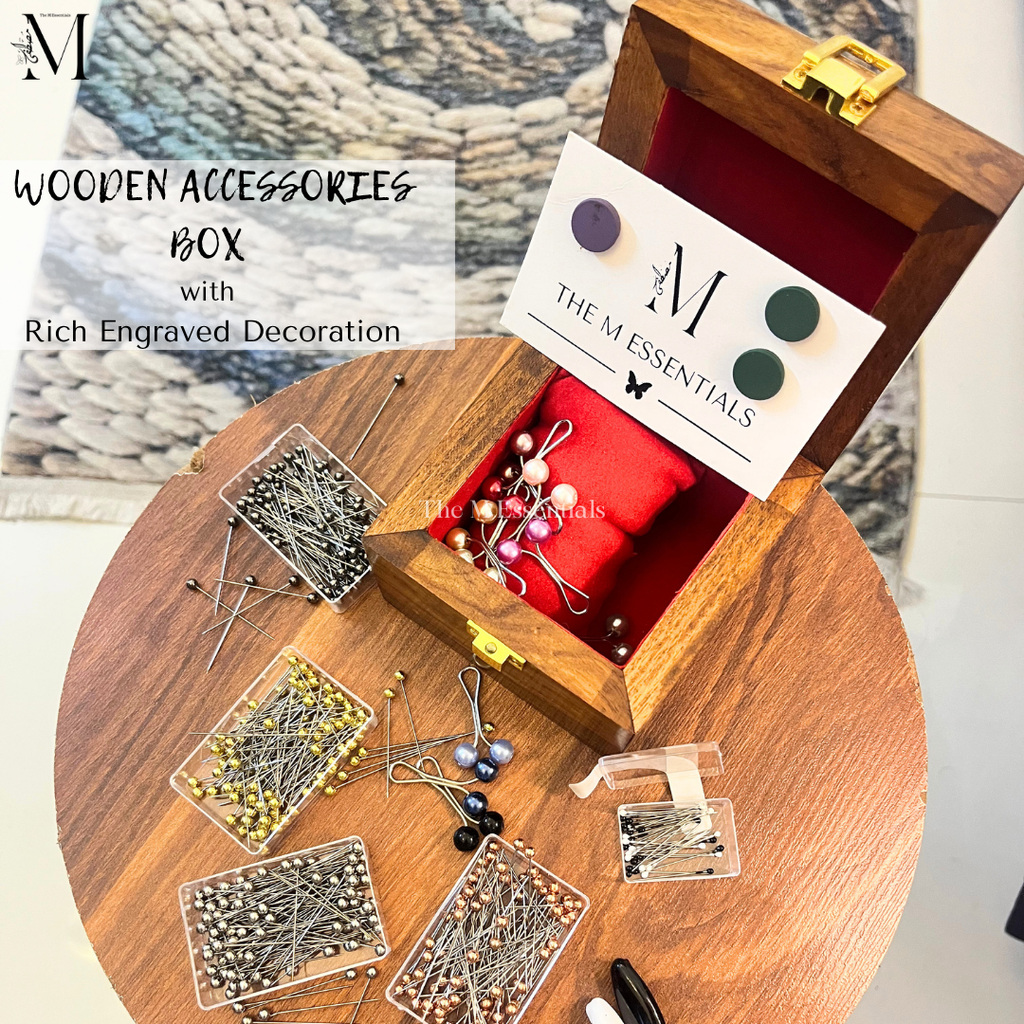 Wooden Accessories Storage Box