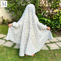 White Girls Prayer Dress | Kids Namaz Dress (5–8 Years)