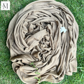 Plain Jersey Hijab - Light Brown by The M Essentials