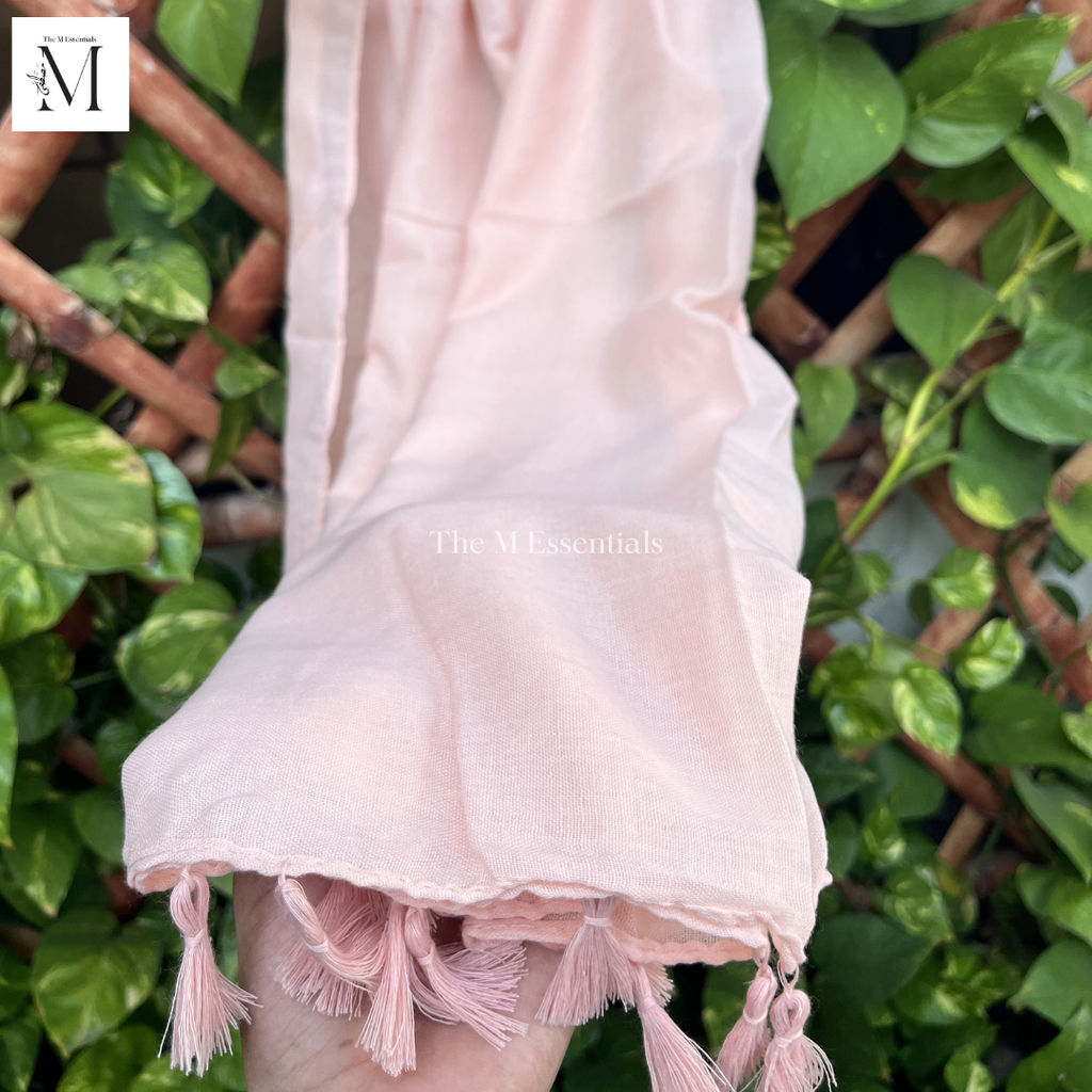 Plain Lawn Viscose Hijab. - Baby Pink by The M Essentials