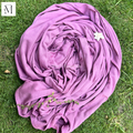 Plain Jersey Hijab - Dark Pink by The M Essentials