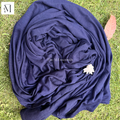 Plain Jersey Hijab - Dark Blue by The M Essentials