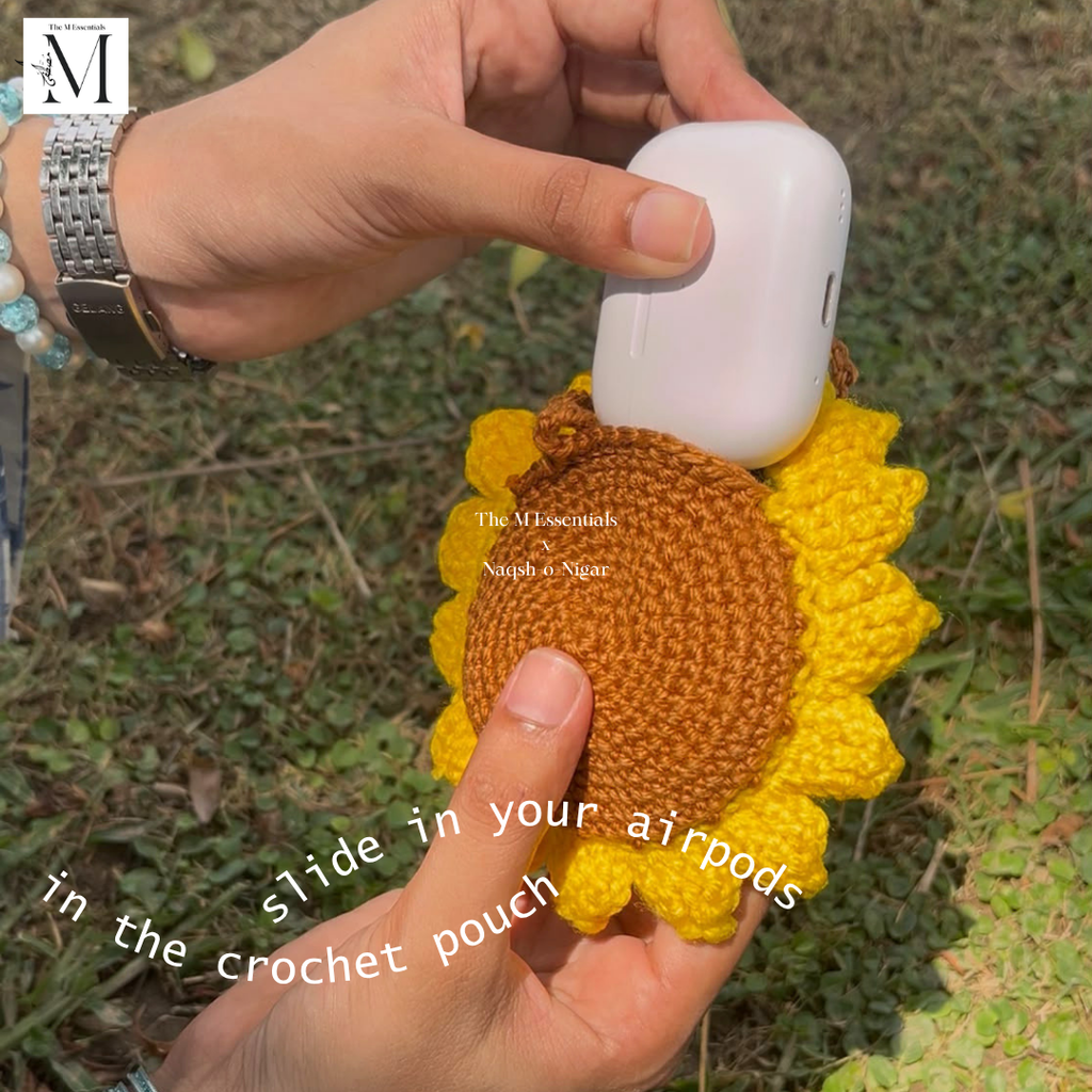 Cozy Pods – Handmade Crochet AirPods Pouch