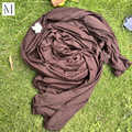 Ribbed Jersey - Dark Chocolate