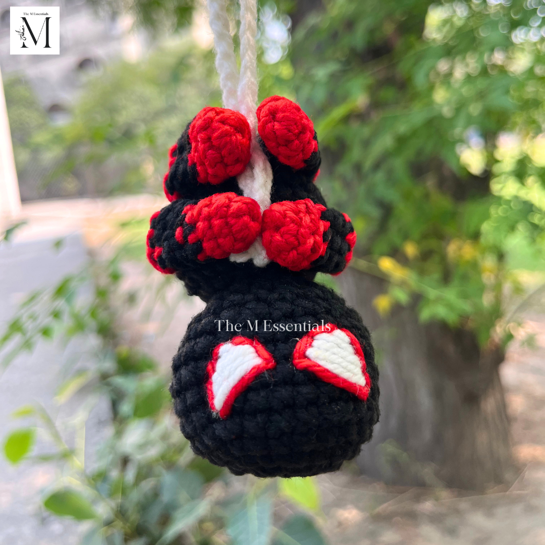 Crochet Spiderman Charm. - The M Essentials