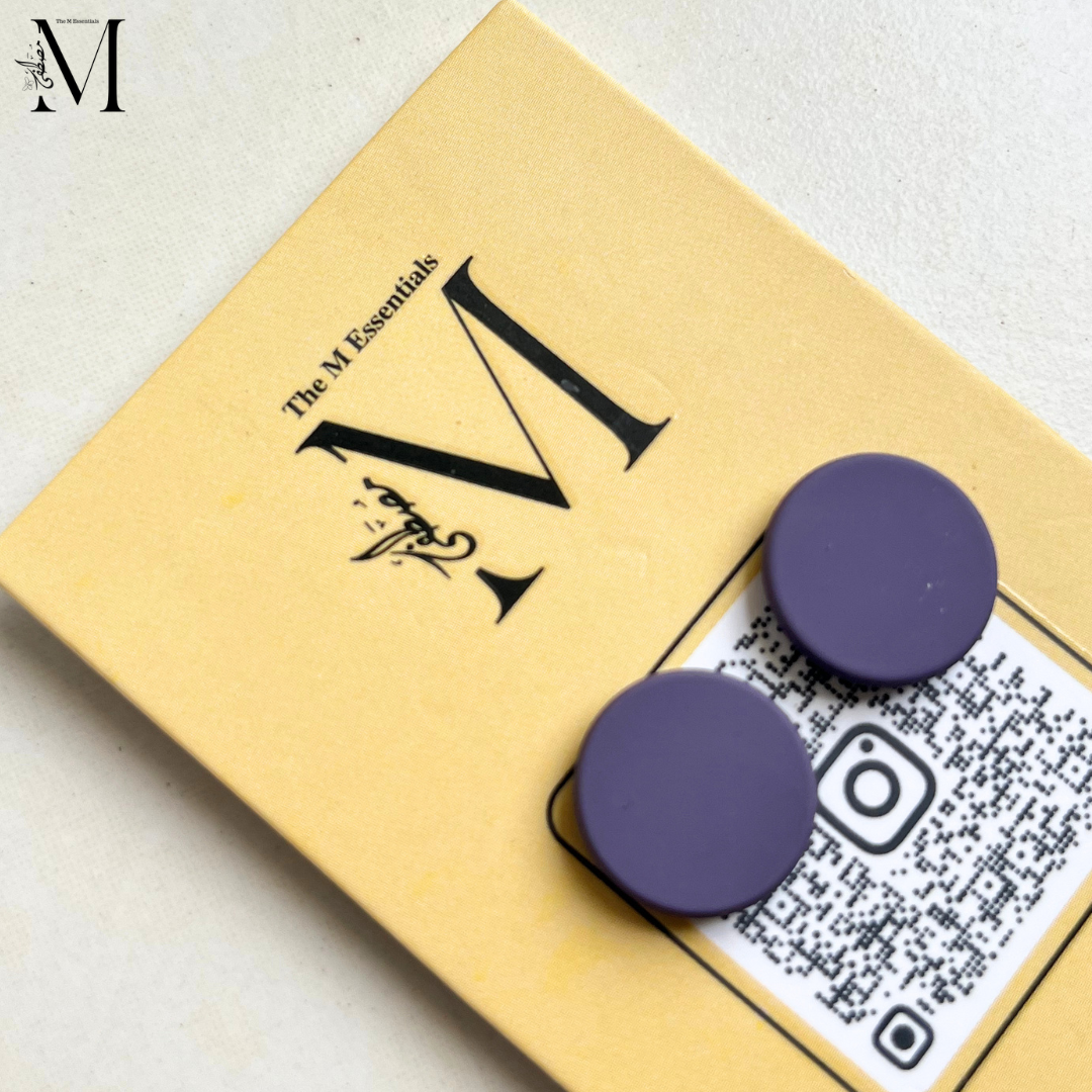 Dark Purple Hijab Magnets | No-Snag Magnetic Hijab Pins