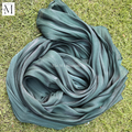 Arctic Green Sheen Silk Hijab