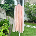 Pink & Gold Cotton Lawn Jacquard Shawl | Premium Women's Shawl