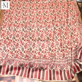 Peach Premium Kani Pashmina Shawl | Kashmiri Woven Winter Shawl