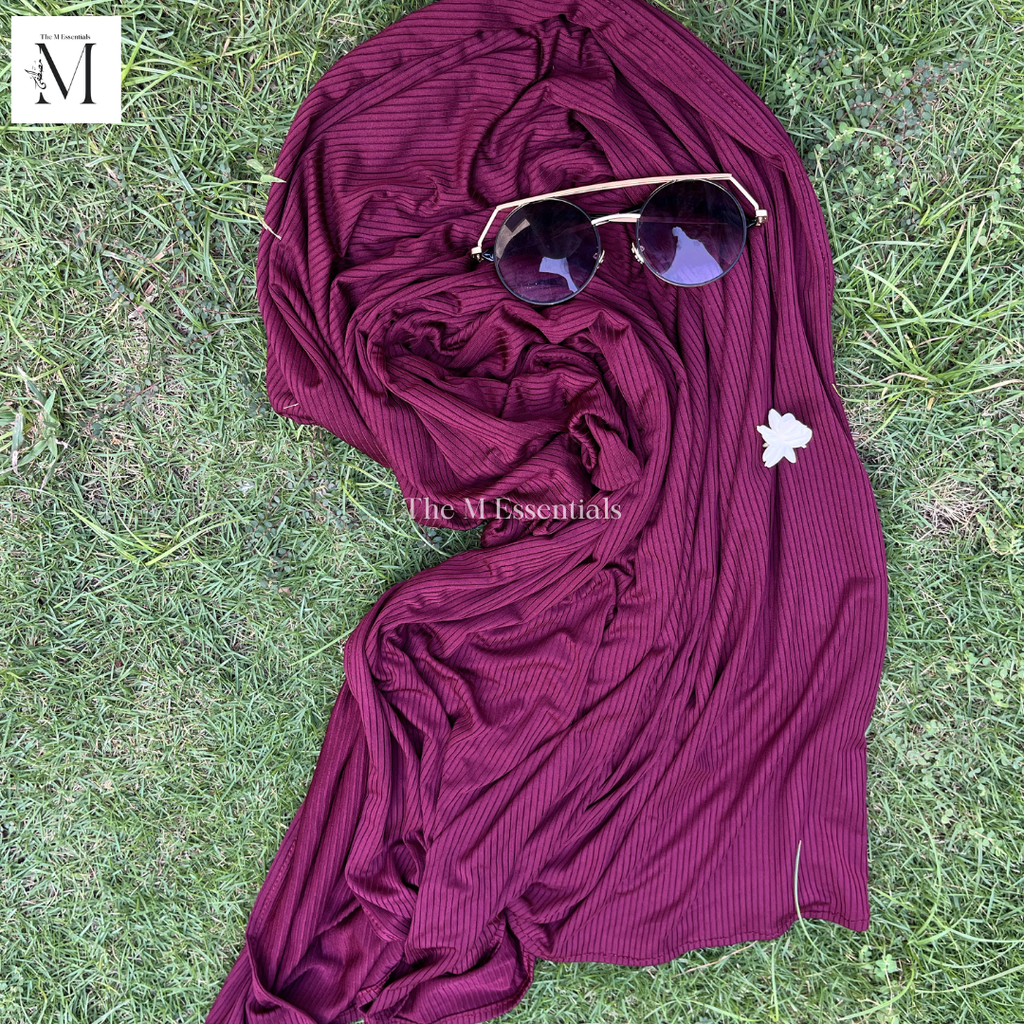 Ribbed Jersey - Magenta