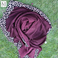 Chiffon Printed - Maroon