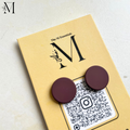 Maroon Hijab Magnets | No-Snag Magnetic Hijab Pins