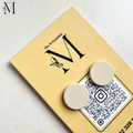 Cream Hijab Magnets | Strong Magnetic Hijab Pin