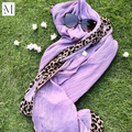 Chiffon Printed  - Light Purple