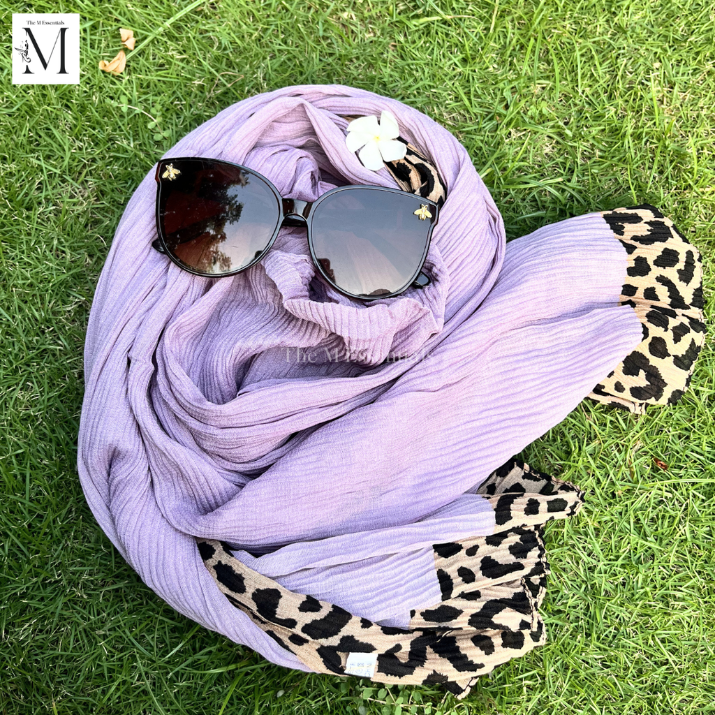 Chiffon Printed  - Light Purple