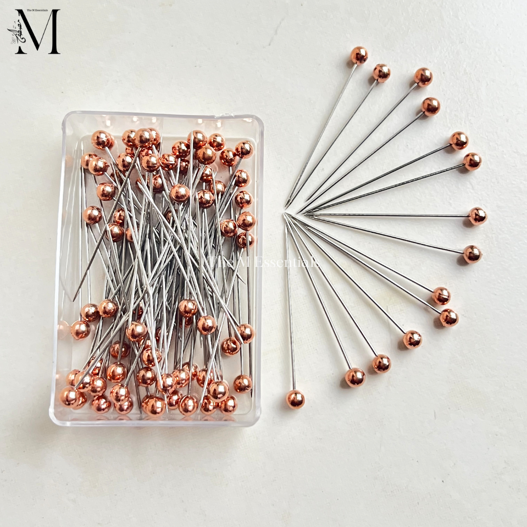 Hijab Pins Rose Gold -The M Essentials