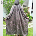 Gray Premium Prayer Dress (Namaz Chaddar) – Straight Hem