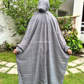 Light Blue Premium Prayer Dress (Namaz Chaddar) – Straight Hem