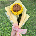 Crochet Sunflower Bouquet