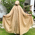Yellow Premium Prayer Dress (Namaz Chaddar) – Round Hem